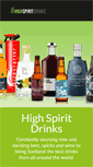 Mobile Screenshot of highspiritdrinks.com