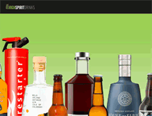 Tablet Screenshot of highspiritdrinks.com